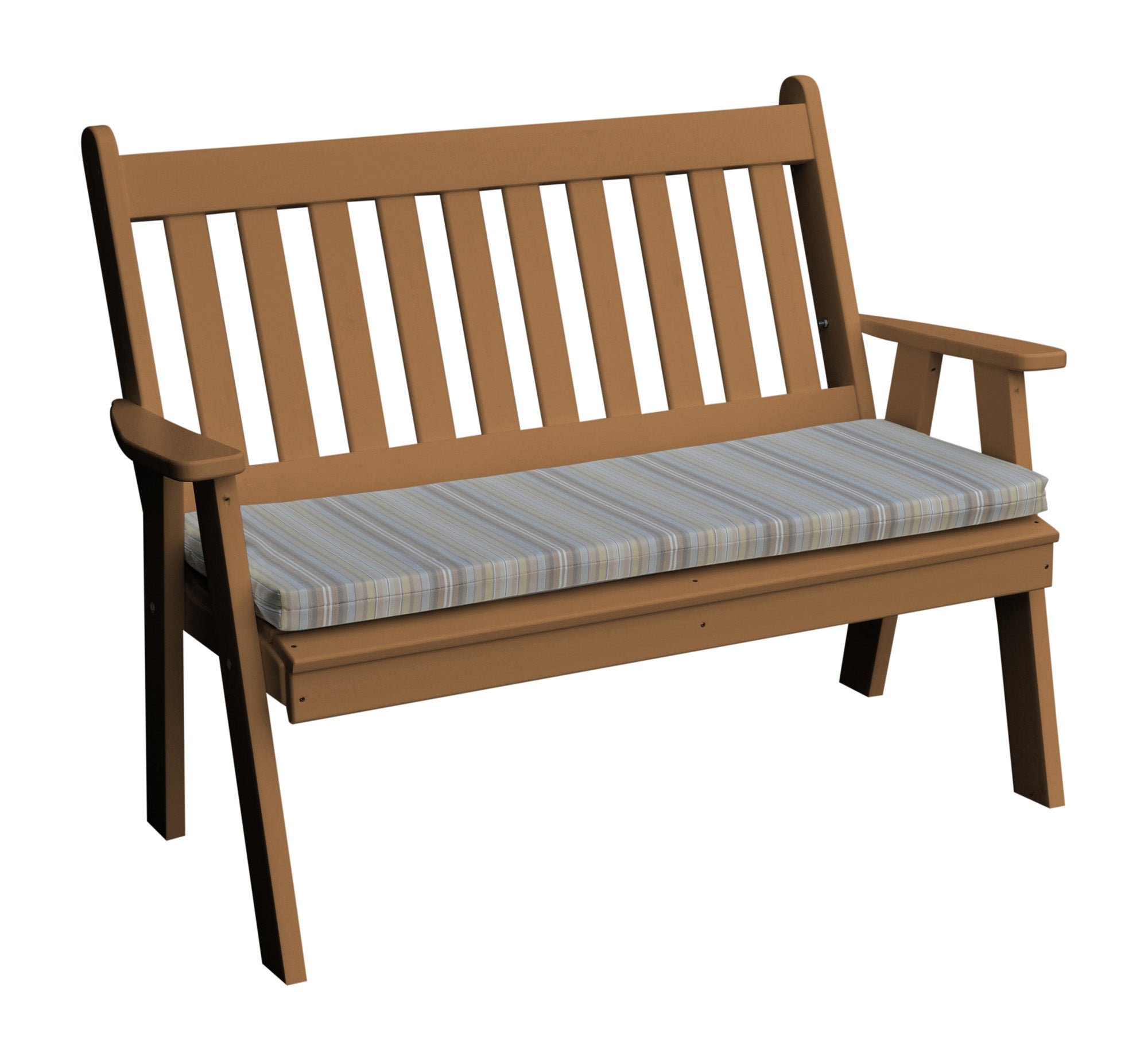 4' Poly Traditional English Garden Bench