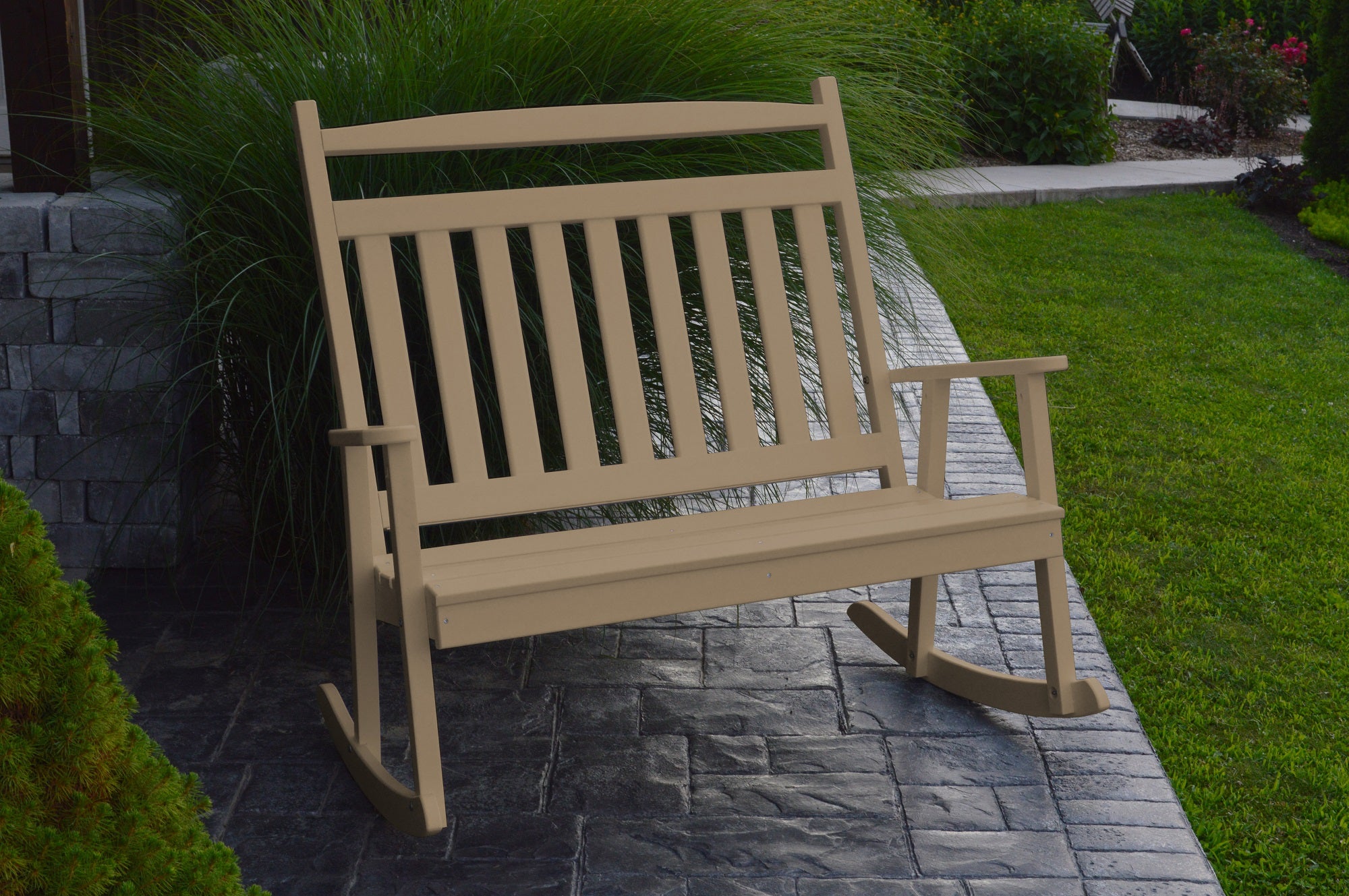 Poly Double Classic Bench Rocker