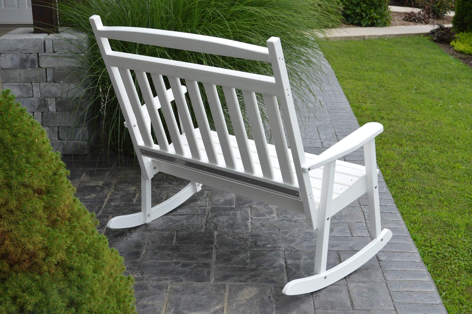 Bench Rocker With Rpm Poly Double Classic Bench Rocker - The Wood Reserve