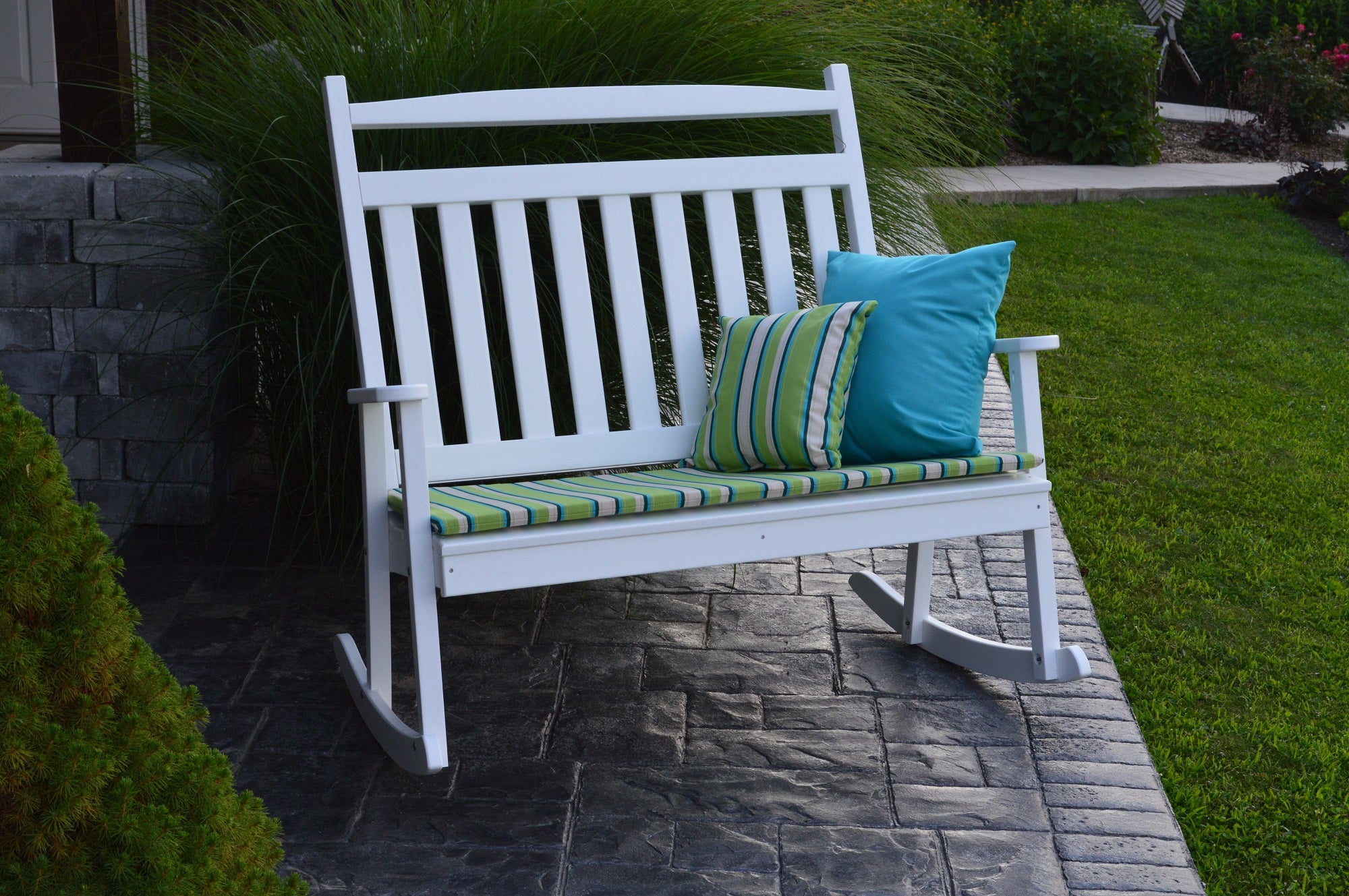 Poly Double Classic Bench Rocker - The Wood Reserve