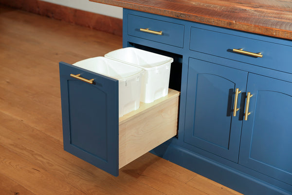 Kensington Kitchen Island w/ Reclaimed Barnwood Top