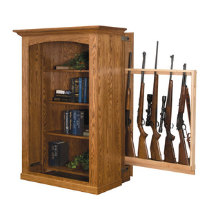 Mini Covert - Bookcase with Hidden Gun Rack