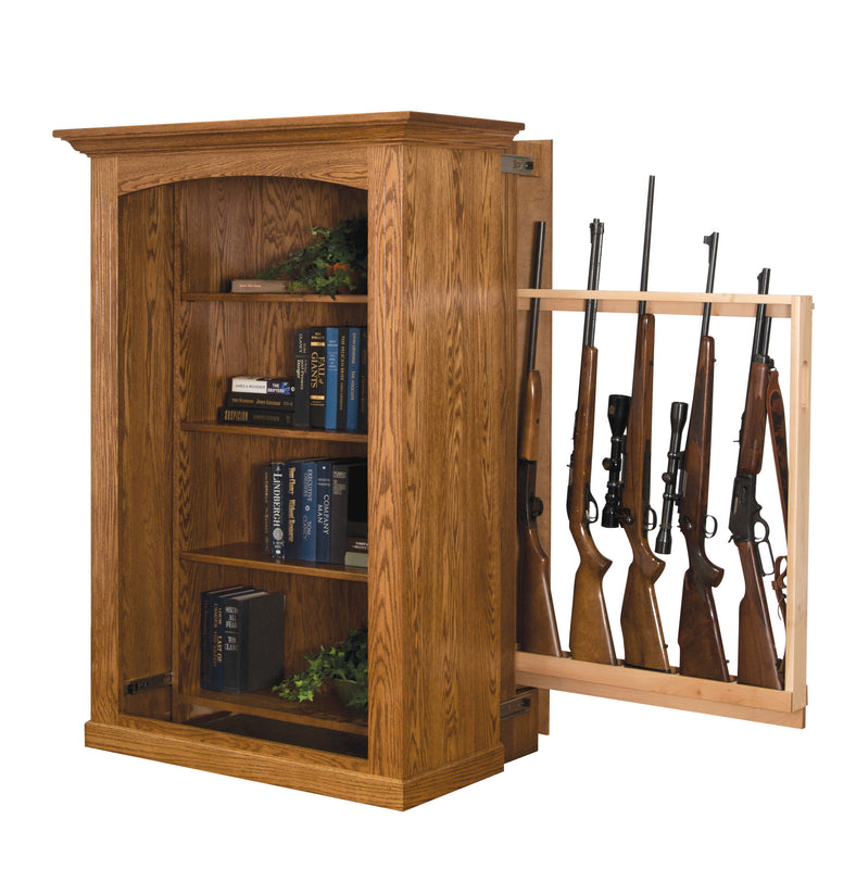 Amish Handcrafted Solid Wood Gun Cabinets - The Wood Reserve