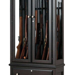 Outlander - Amish 8 Gun Cabinet with Drawers