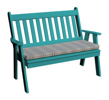  Poly Outdoor Traditional English Garden Bench