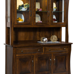 Preston- Amish Handcrafted Dining Hutch