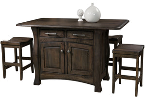 Reno- Amish Handcrafted Kitchen Island