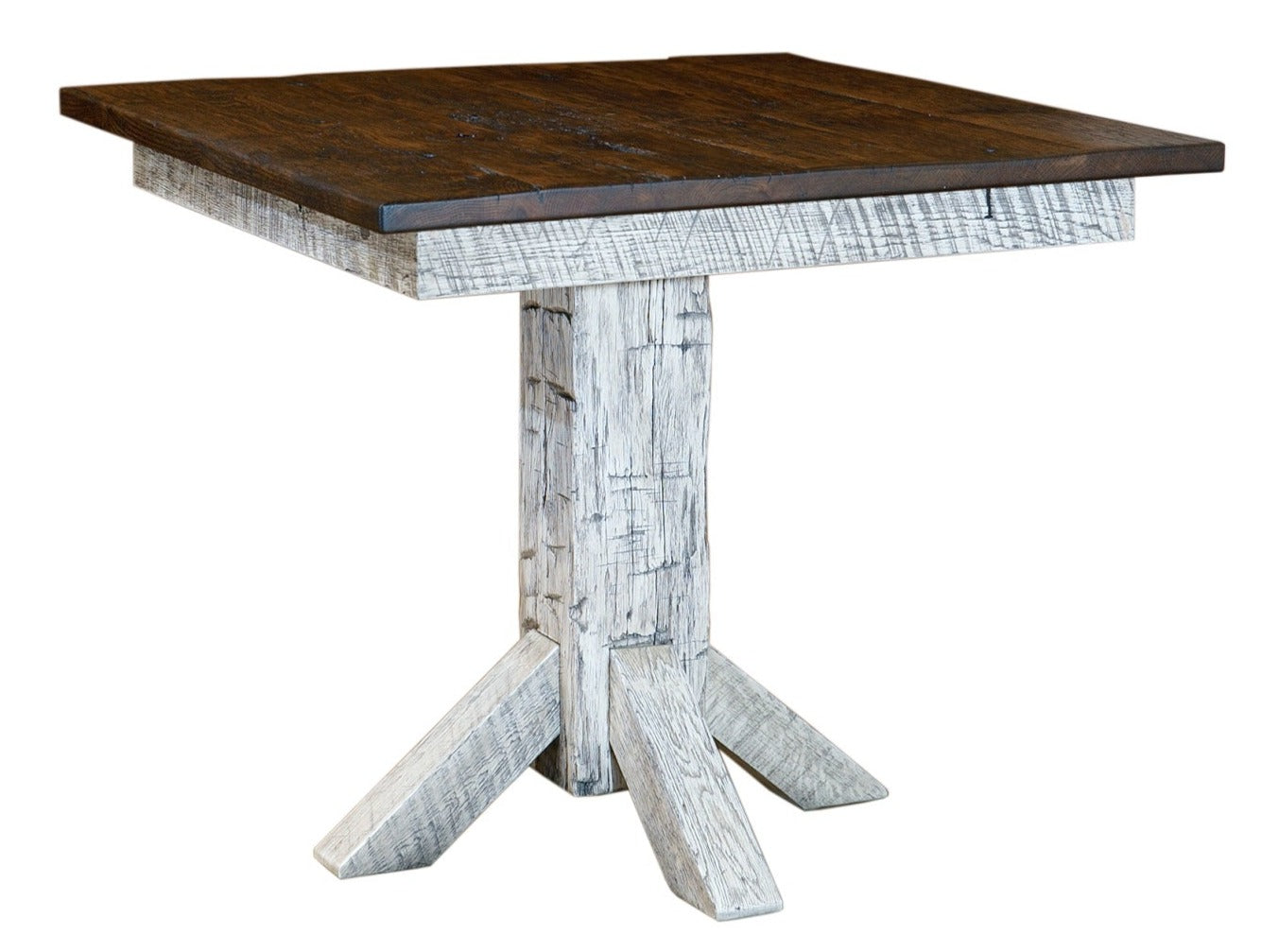 Reclaimed Barnwood Pub Table