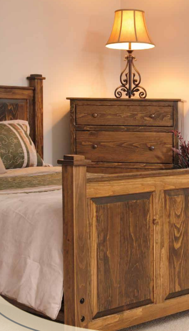Amish Shaker Style Solid Wood Bed The Wood Reserve