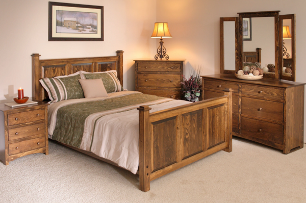 Amish Shaker Bedroom Furniture Set