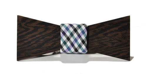 The Felling / Wooden Bow Tie / Cotton Knot