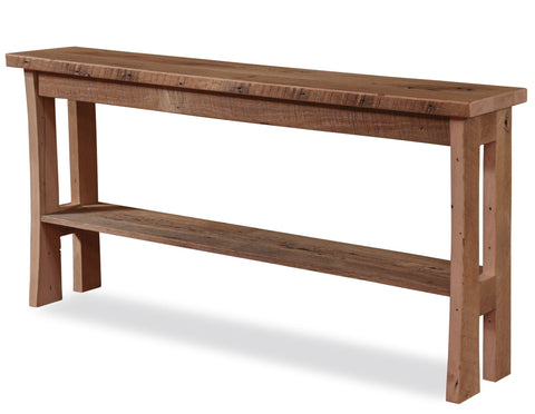 Reclaimed Barnwood Sofa Table