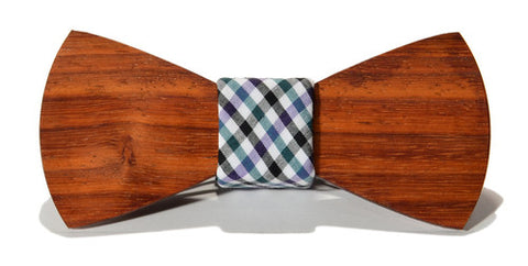 The Felling / Wooden Bow Tie / Cotton Knot