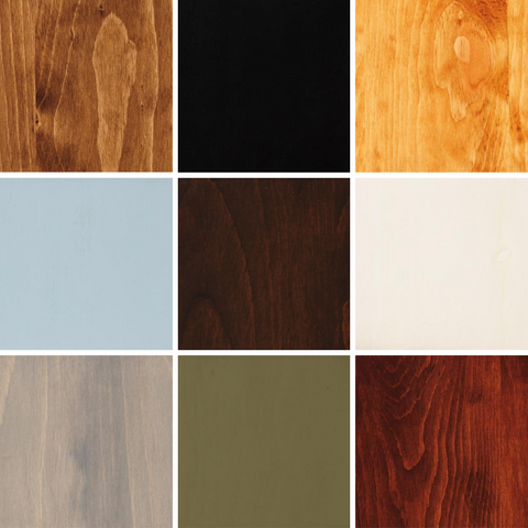 Finish Samples - Keystone (Pine) Furniture Collection (Sample fee will be refunded when samples are returned)