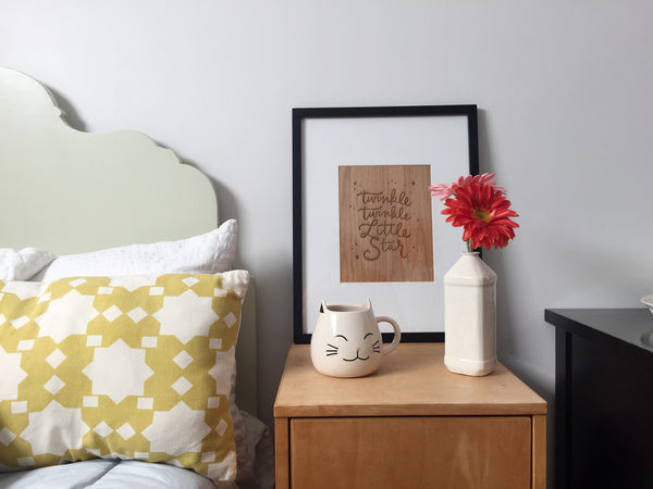 Sweet Dreams Little One - Wood Wall Print