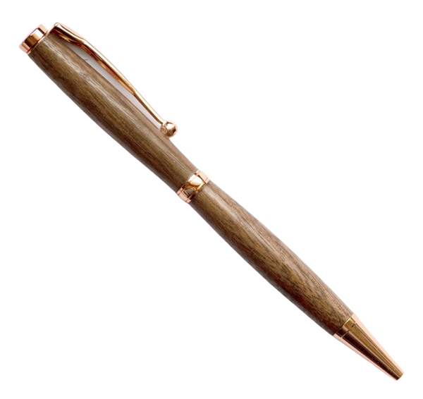 Walnut Narrator Pen - Rosy Copper