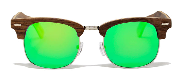 Yacht Master - Walnut Wood Polarized Sunglasses