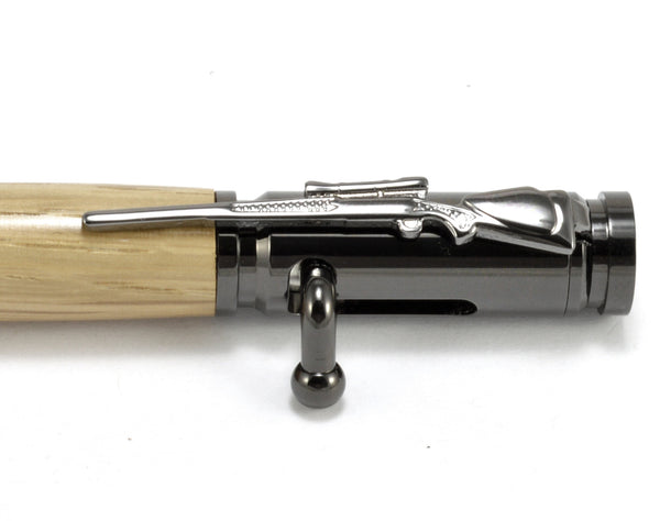 Bolt Action - Whiskey Barrel Wood Pen