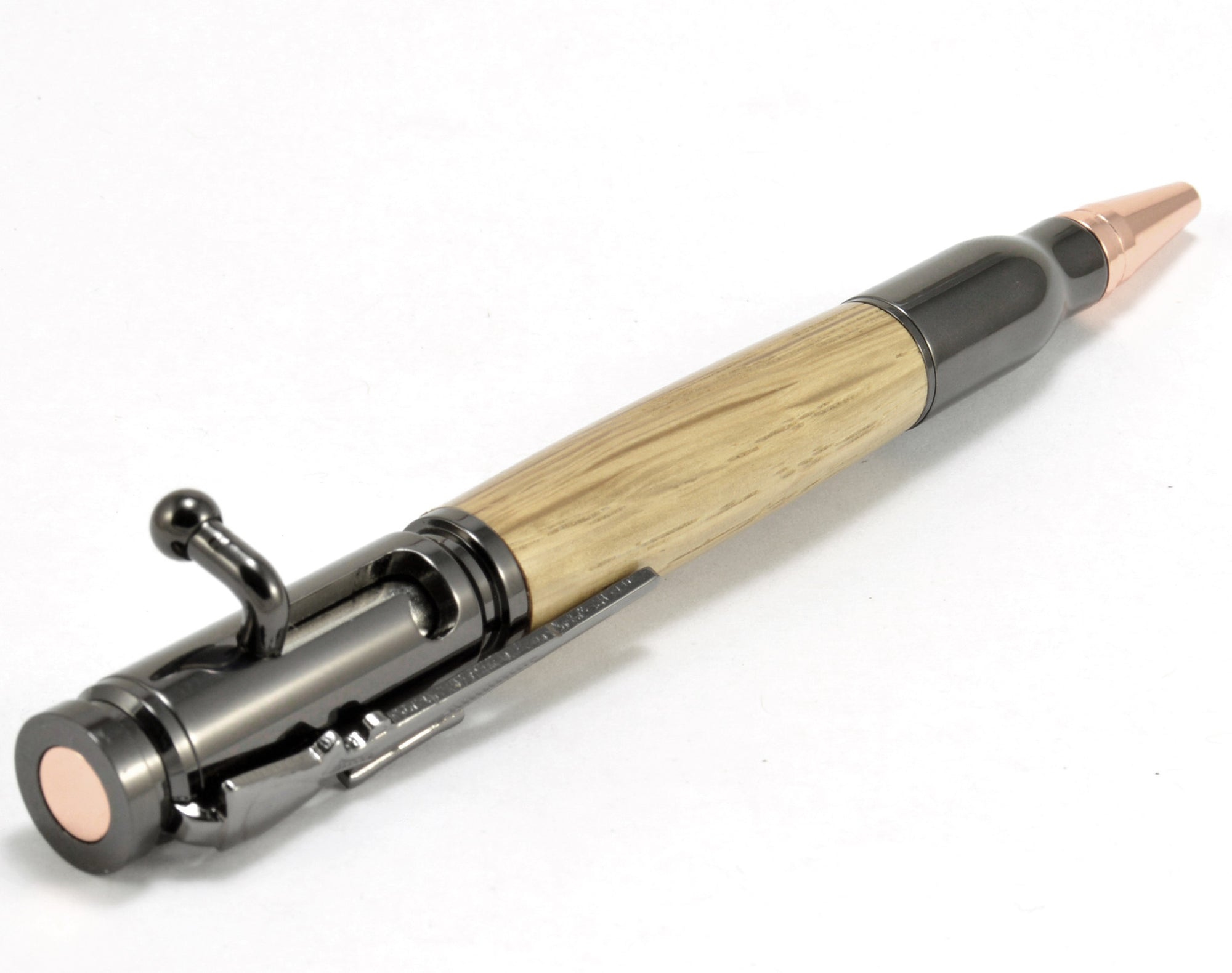 Bolt Action - Whiskey Barrel Wood Pen