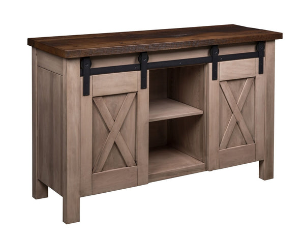 Westland - Amish Barn Door Sideboard w/ Reclaimed Barn Wood Top