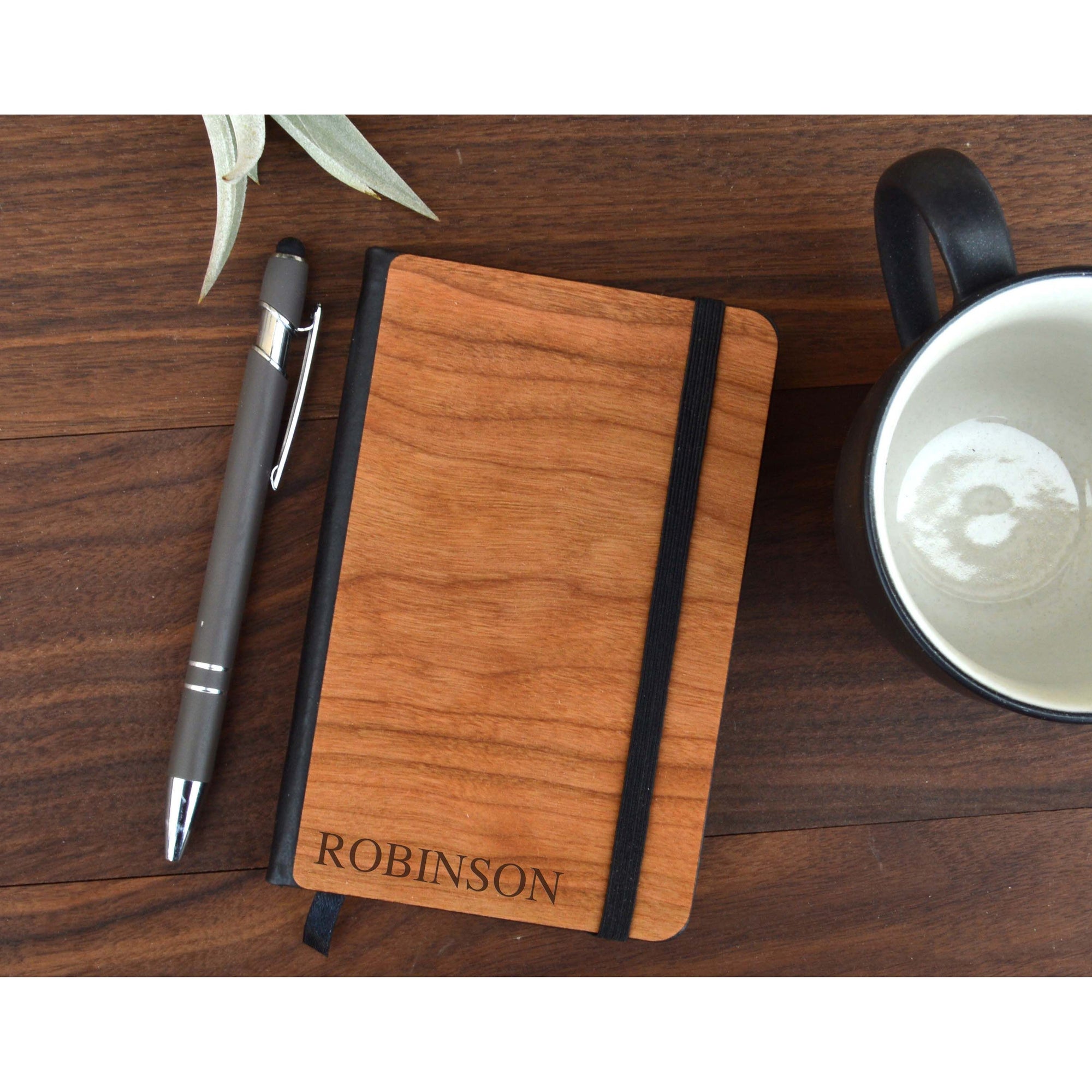 Pocket Note Design Customizable Wooden Pocket Notebook from The Wood Reserve
