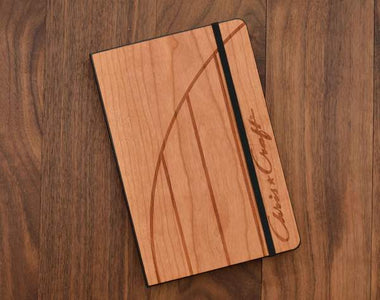 Custom Chris Craft Boats Wood Notebook
