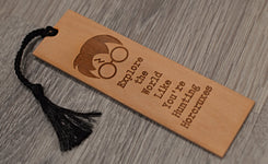 Harry Potter wood bookmark