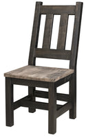 Amish Rough-Cut Maple Dining Side Chair