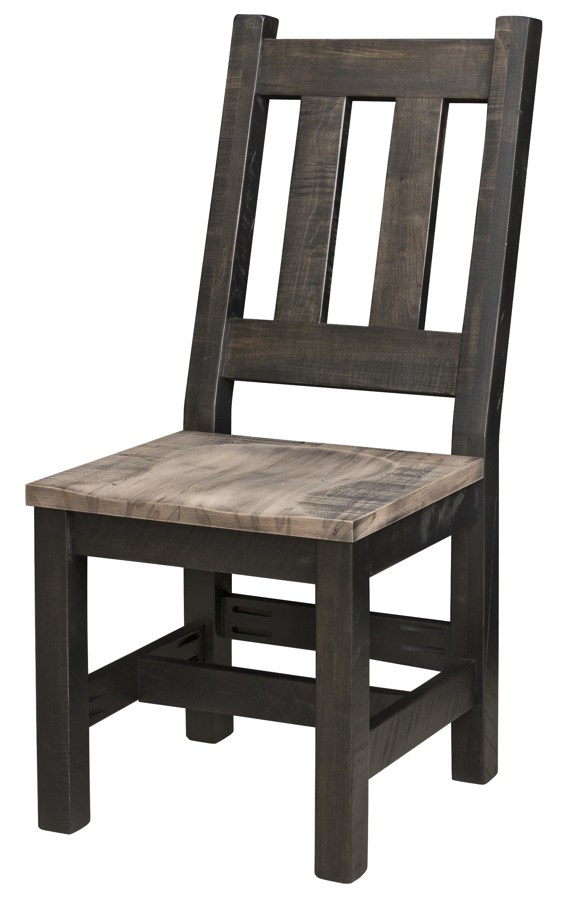 Amish Rough-Cut Maple Dining Side Chair