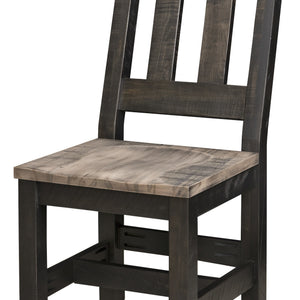 Amish Rough-Cut Maple Dining Side Chair