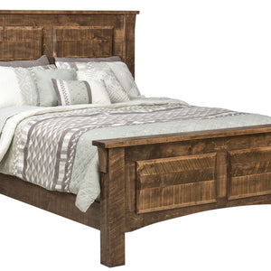 Sportsman - Rough Cut Maple 2-Panel Bed