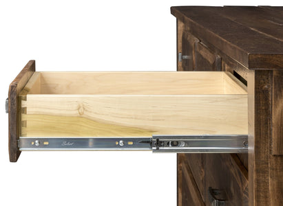 Full-Extension Soft Close Dresser Drawer Slides