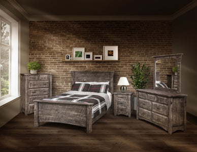 Sportsman - Rough-Cut Bedroom Set