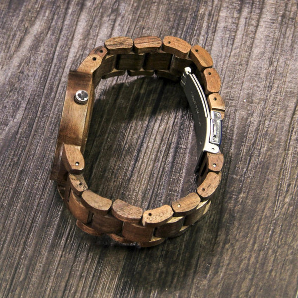 The Botanical - Walnut Wood Watch with Maple Wood Face