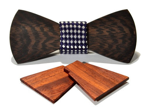 The Rook Wooden Bow Tie Box Set