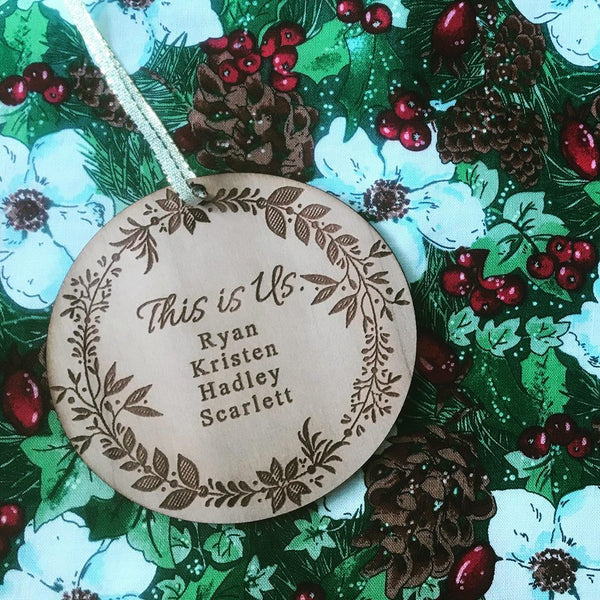 This is Us - Wood Ornament