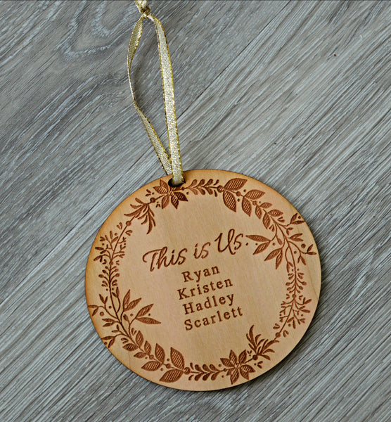 This is Us - Wood Ornament