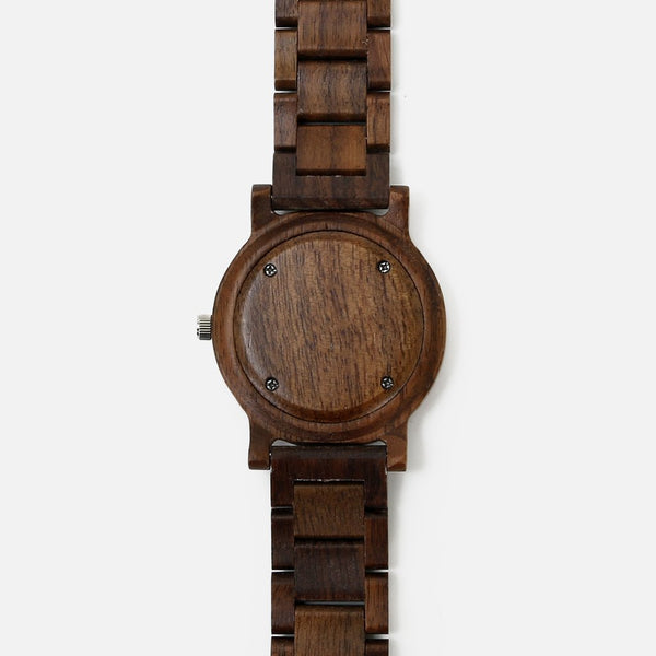 The Botanical - Walnut Wood Watch with Maple Wood Face